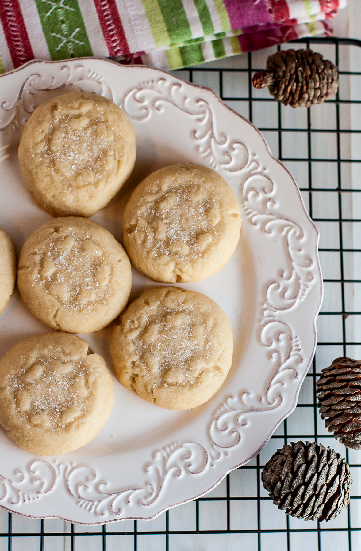 shortbread cookies for Christmas