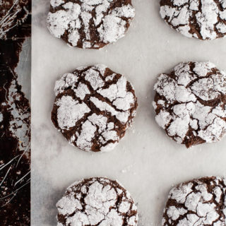 chocolate crinkles cookies