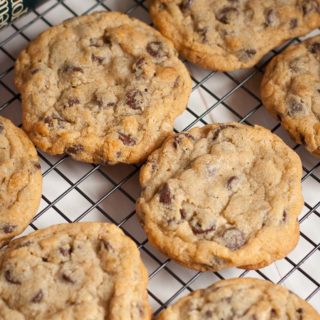 soft and chewy chocolate chip cookies