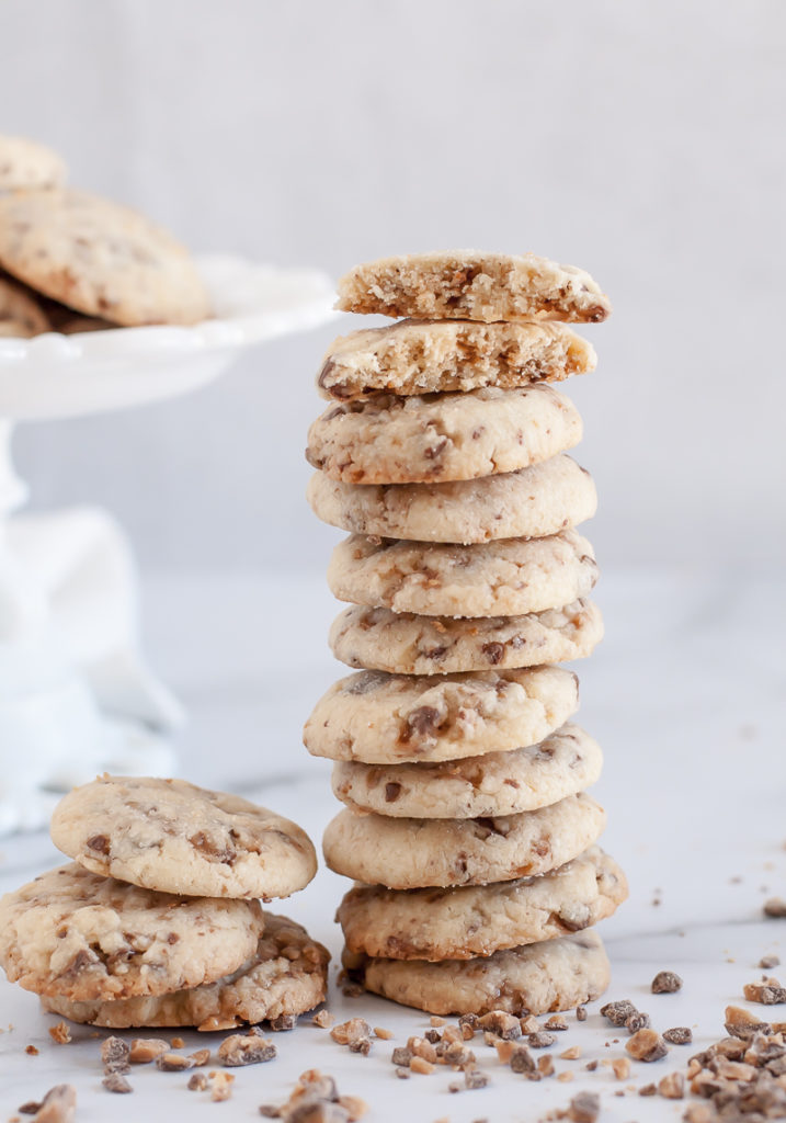 Toffee Shortbread Cookie Recipe